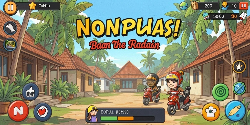 Tampilan awal aplikasi yang menarik dan intuitif.