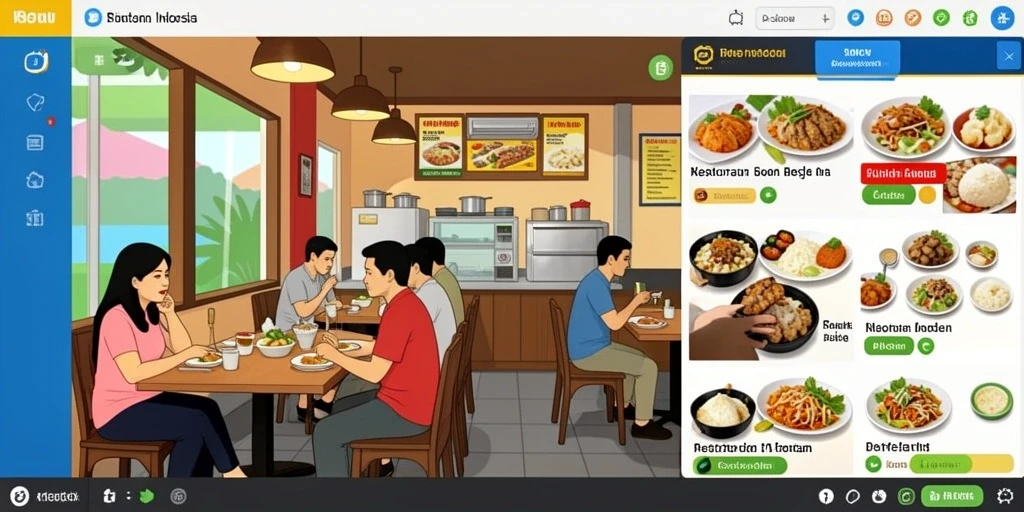 Tampilan antarmuka OVABET yang modern dan menarik.