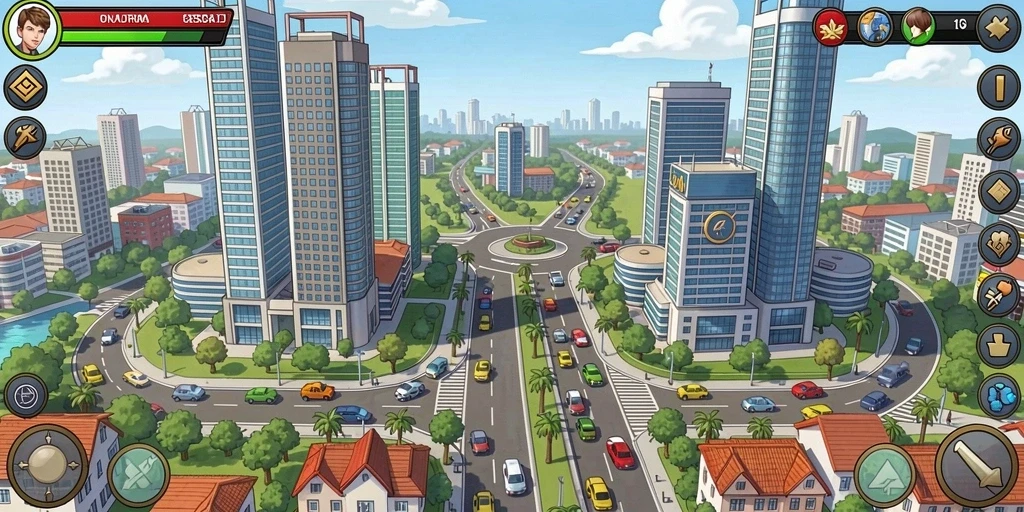 Gambar pemandangan menakjubkan dari dunia PPRRYY.