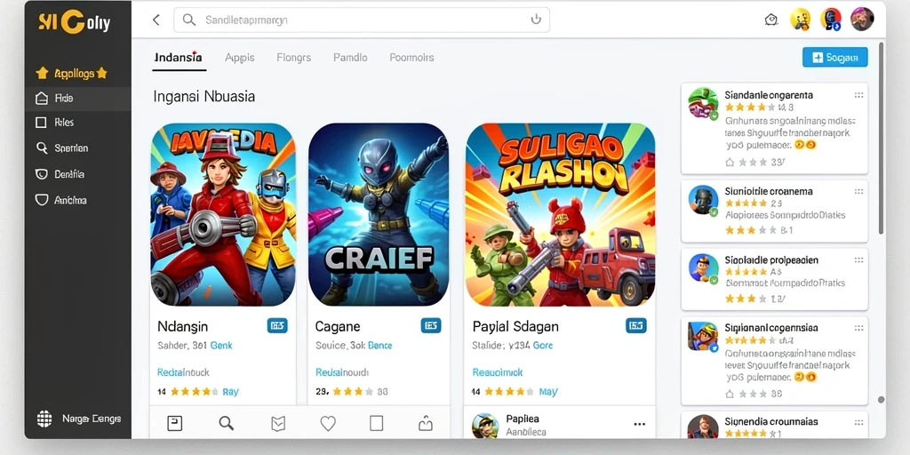Tampilan antarmuka yang ramah pengguna dan mudah dinavigasi.