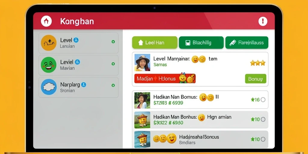 Screenshot menunjukkan permainan slot dengan grafik yang menarik.
