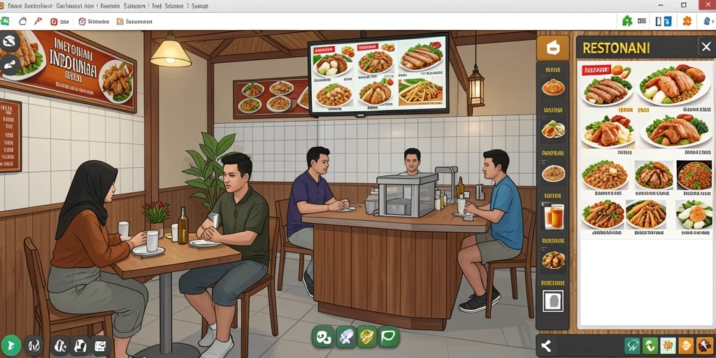 Tampilan antarmuka pengguna yang menarik dan intuitif.